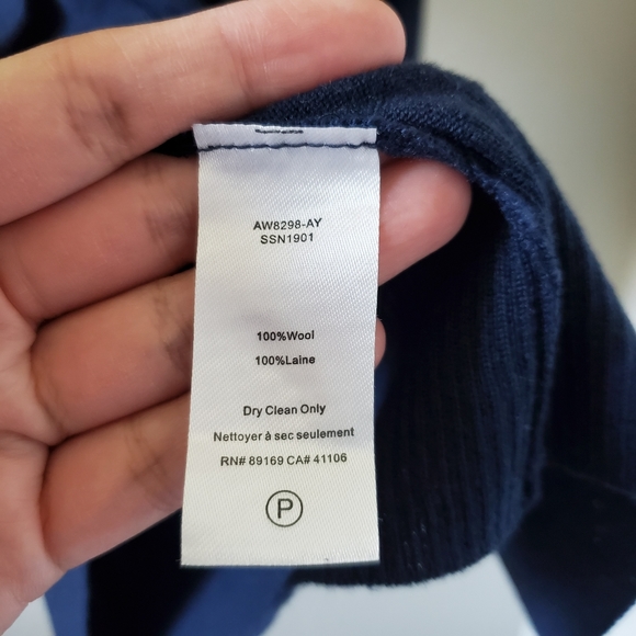 ATM schoolboy merino wool cardigan NWT - Picture 9 of 9